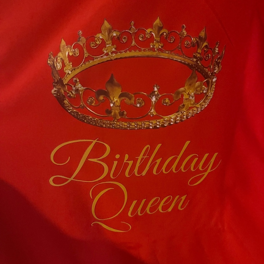 Birthday queen dress